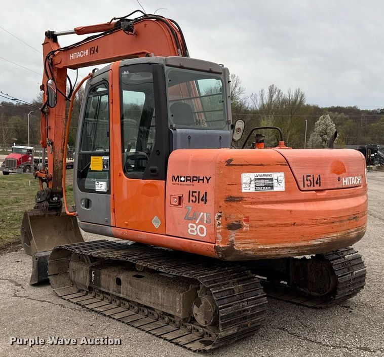 image for item ED4199 2006 Hitachi Zaxis 80 excavator