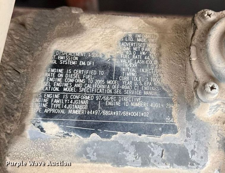 image for item ED4199 2006 Hitachi Zaxis 80 excavator