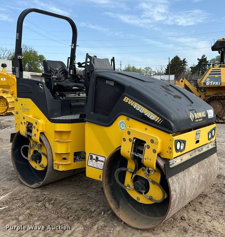image for item ED4203 2021 Bomag BW138AD-5 double drum vibratory roller