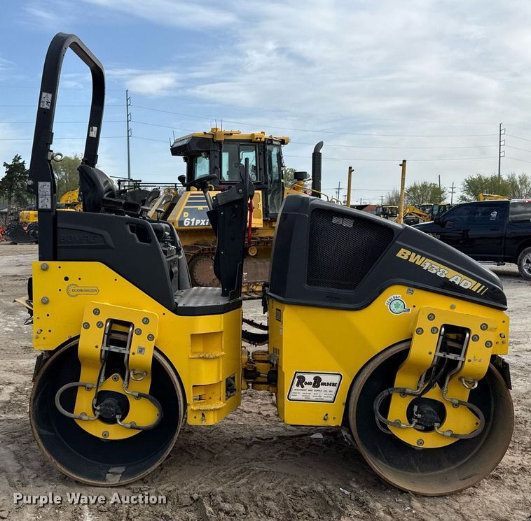image for item ED4203 2021 Bomag BW138AD-5 double drum vibratory roller