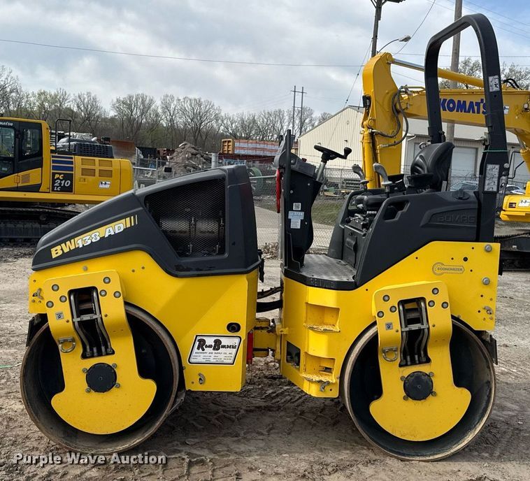 image for item ED4203 2021 Bomag BW138AD-5 double drum vibratory roller