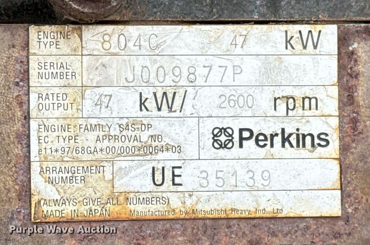 image for item ED5572 2008 Genie S-85 boom lift