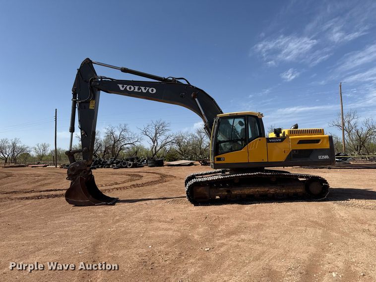 image for item ED5575 2012 Volvo EC250DL excavator