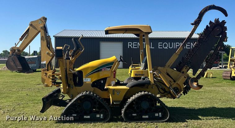 image for item EF2996 2010 Vermeer RTX750 trencher
