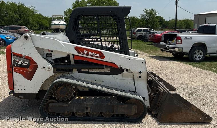 image for item EF3015 2022 Bobcat T550 tracked skid steer loader