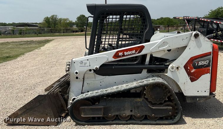 image for item EF3015 2022 Bobcat T550 tracked skid steer loader