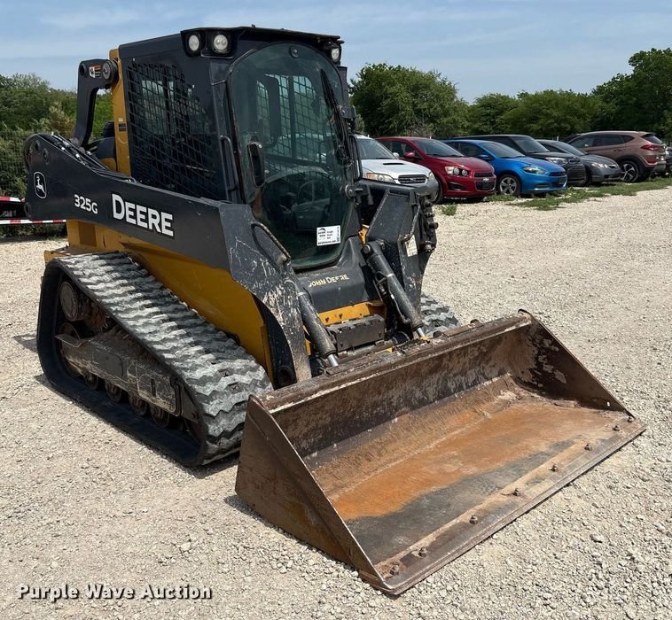 image for item EF3016 2019 John Deere 325G tracked skid steer loader