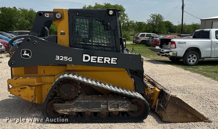 image for item EF3016 2019 John Deere 325G tracked skid steer loader