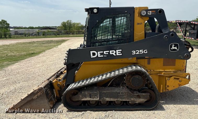 image for item EF3016 2019 John Deere 325G tracked skid steer loader