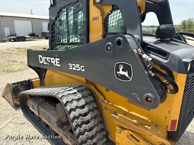 image for item EF3016 2019 John Deere 325G tracked skid steer loader