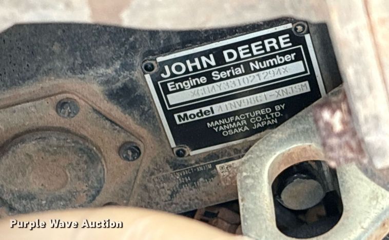 image for item EF3016 2019 John Deere 325G tracked skid steer loader