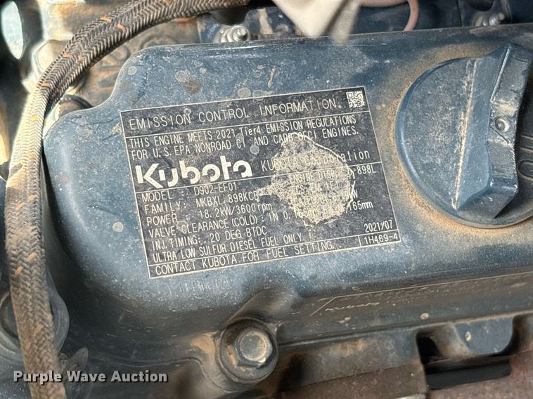 image for item EF3017 2021 Bobcat MT100 compact utility loader