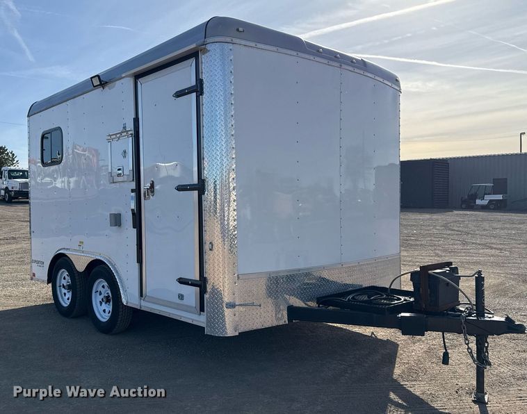 image for item EG2352 2021 Cargo Craft Expedition fiber optic splicing trailer