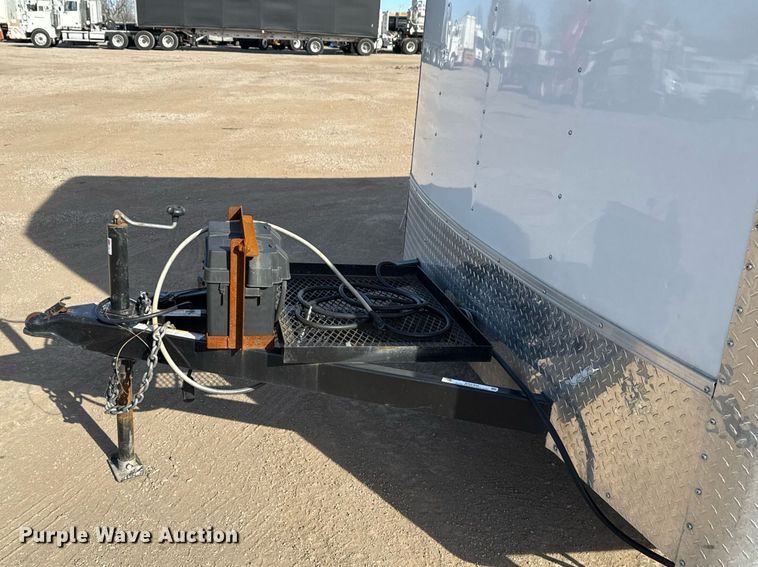 image for item EG2352 2021 Cargo Craft Expedition fiber optic splicing trailer