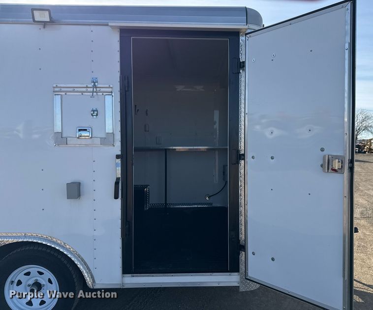 image for item EG2352 2021 Cargo Craft Expedition fiber optic splicing trailer