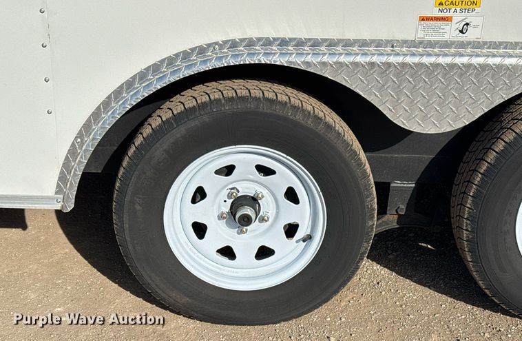 image for item EG2352 2021 Cargo Craft Expedition fiber optic splicing trailer