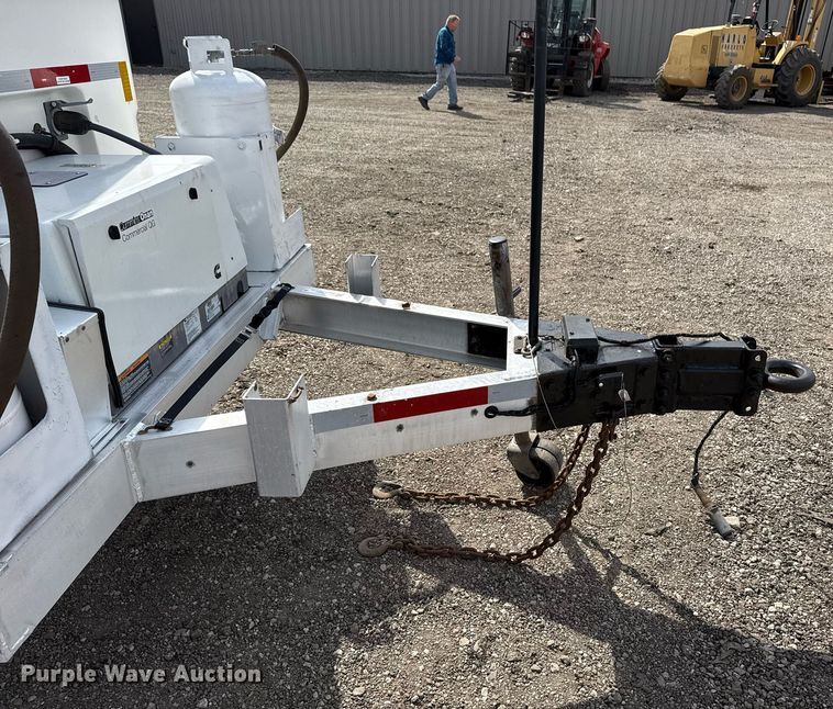 image for item EG2654 2015 T.A. Pelsue fiber optic splicing trailer