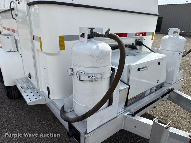 image for item EG2654 2015 T.A. Pelsue fiber optic splicing trailer