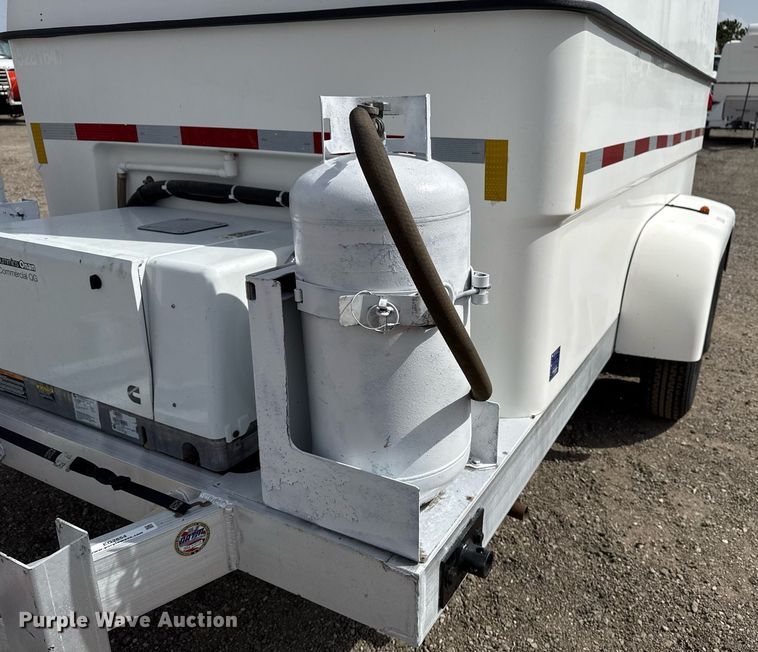 image for item EG2654 2015 T.A. Pelsue fiber optic splicing trailer