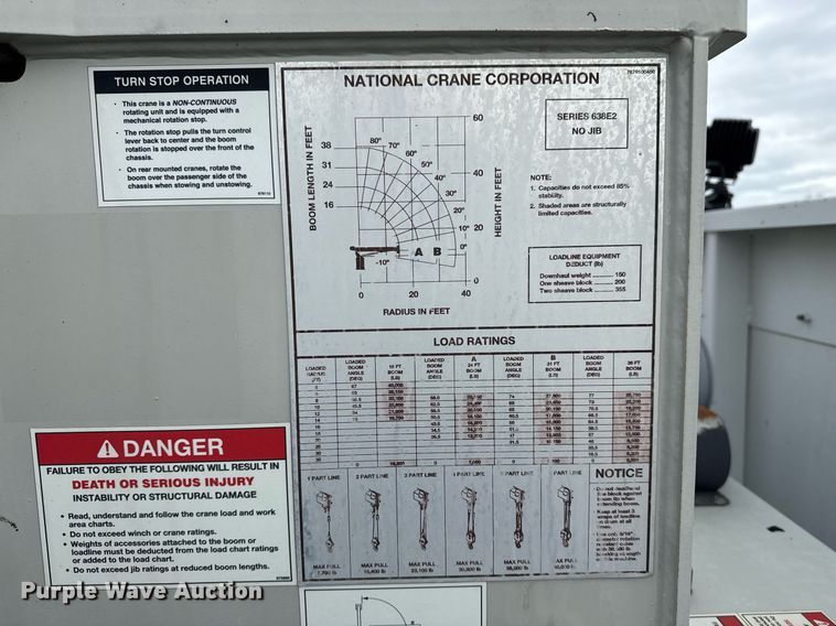 image for item EG5711 2013 Freightliner 114SD crane truck