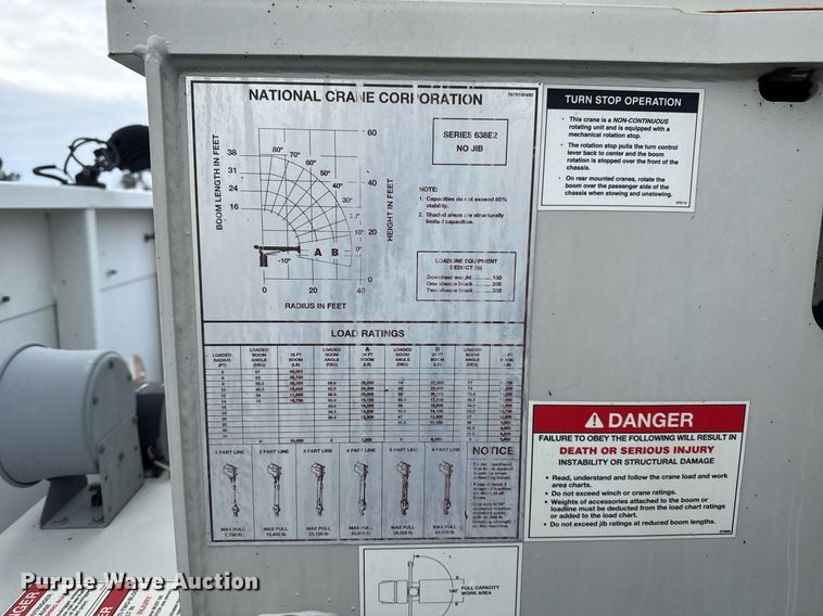 image for item EG5711 2013 Freightliner 114SD crane truck