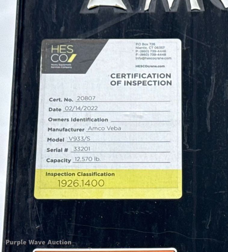 image for item EG5722 2014 International 7500 crane truck