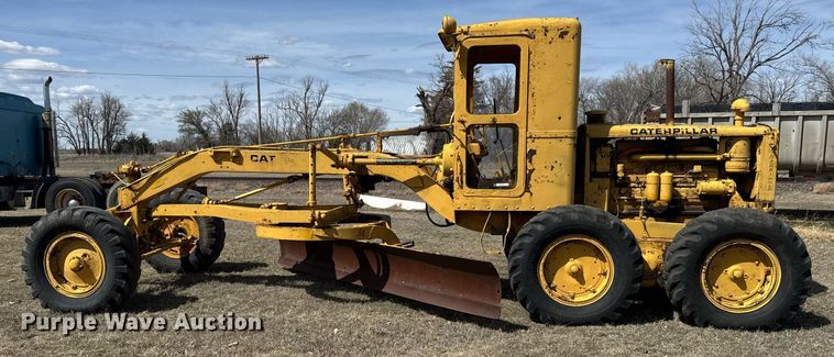 image for item EG6188 Caterpillar No. 12 rigid frame motor grader