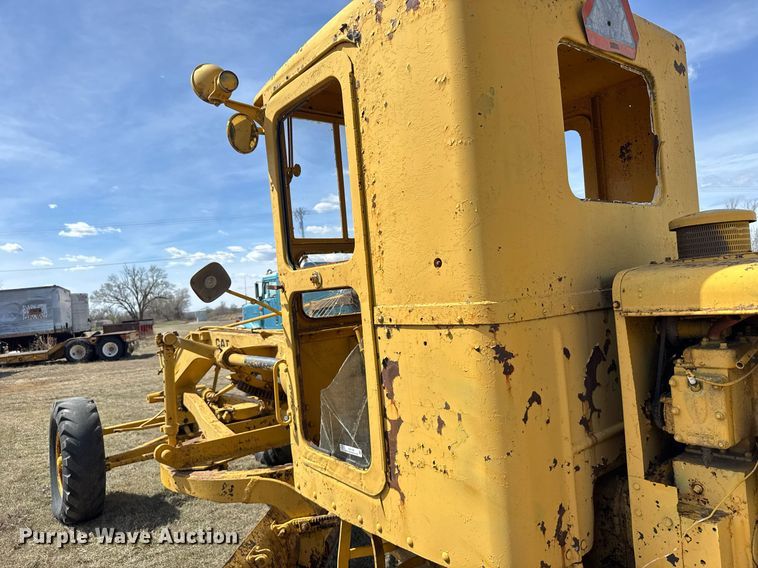 image for item EG6188 Caterpillar No. 12 rigid frame motor grader