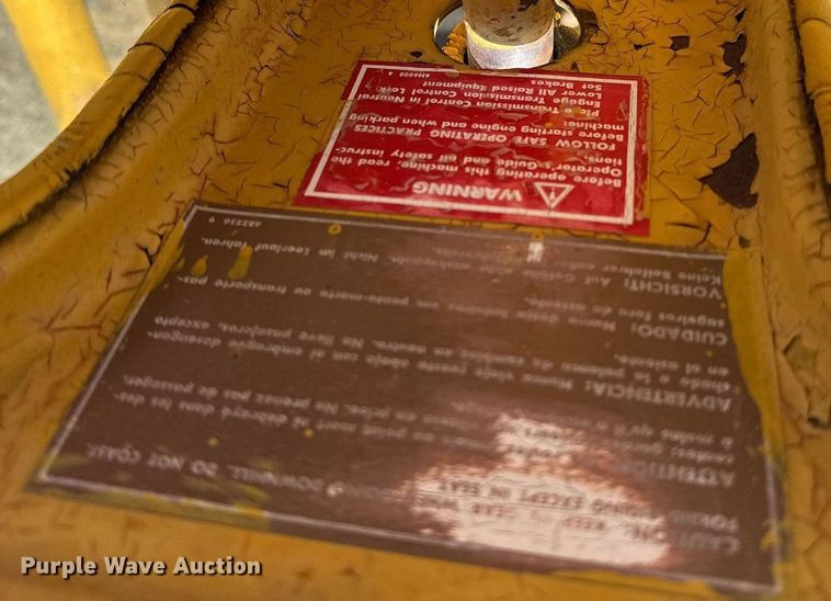 image for item EG6188 Caterpillar No. 12 rigid frame motor grader