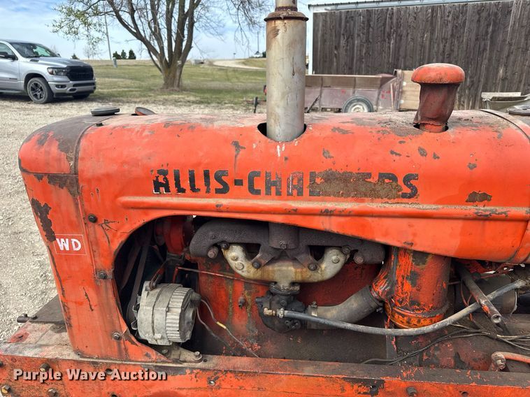 image for item EG6216 1951 Allis-Chalmers WD tractor