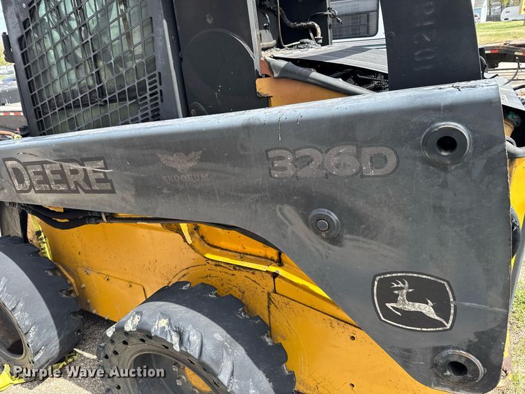 image for item EG6277 John Deere 326D skid steer loader