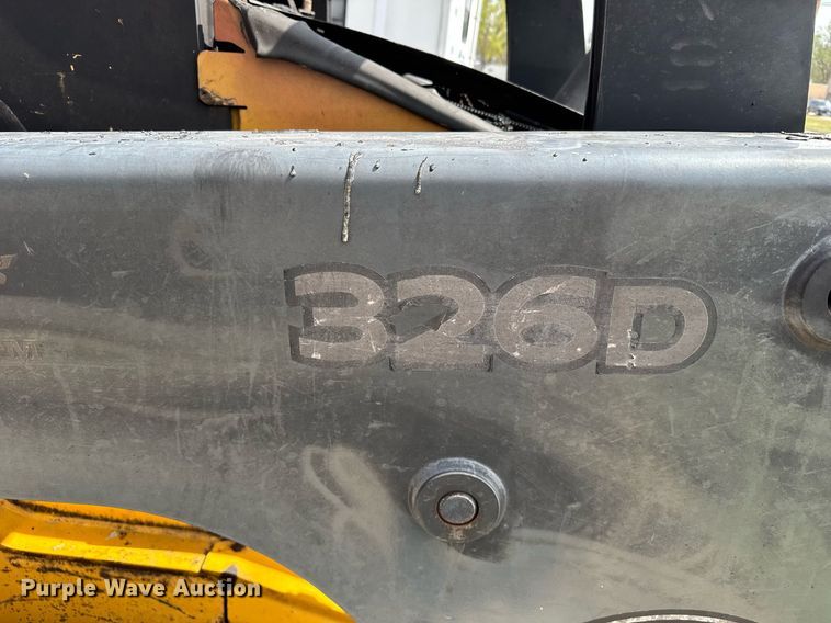 image for item EG6277 John Deere 326D skid steer loader