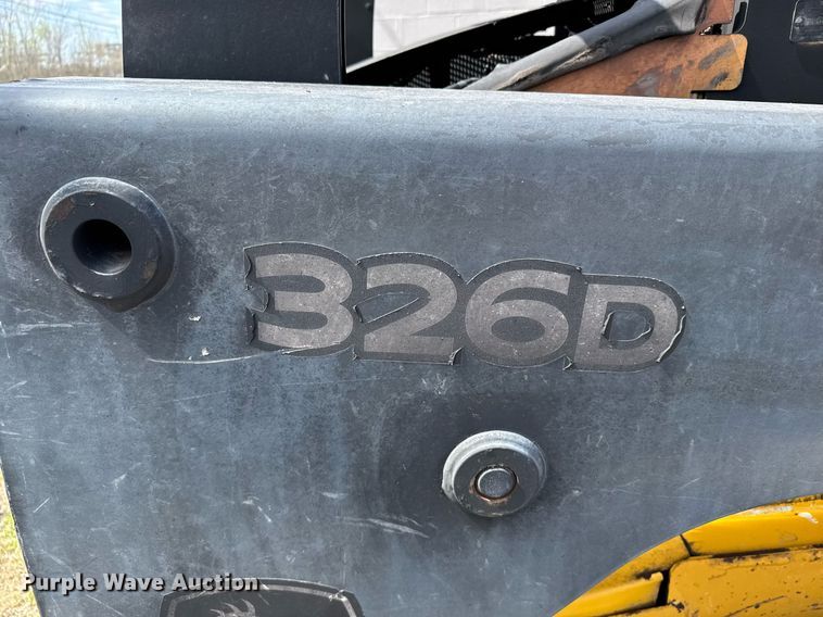 image for item EG6277 John Deere 326D skid steer loader