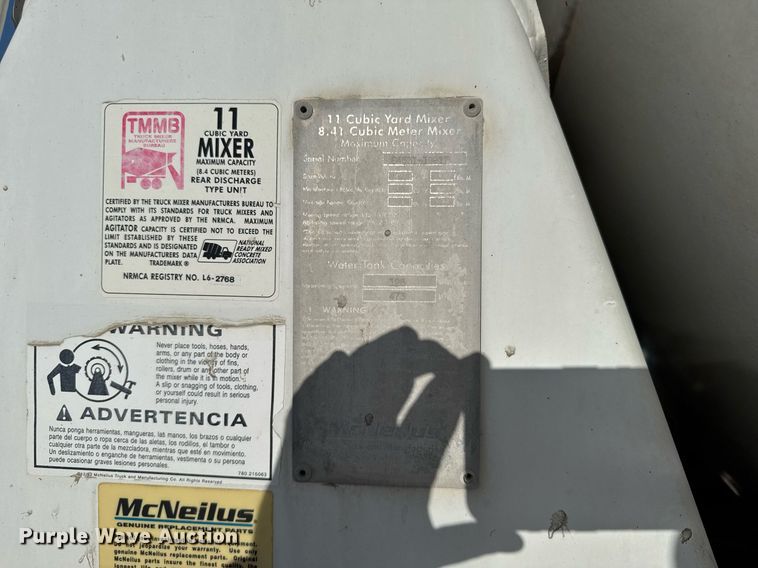 image for item EG6318 2003 Kenworth W900 ready mix truck