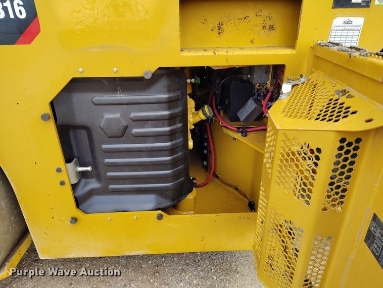 image for item EH0224 2021 Caterpillar CB16 double drum vibratory roller