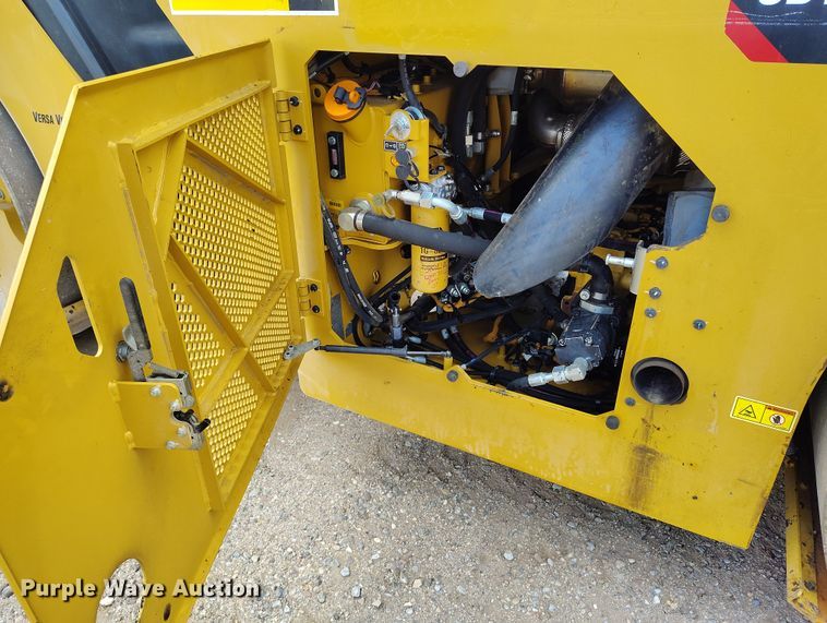 image for item EH0224 2021 Caterpillar CB16 double drum vibratory roller