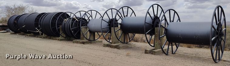 image for item EH0229 (8) spools of poly pipe