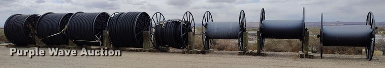 image for item EH0229 (8) spools of poly pipe