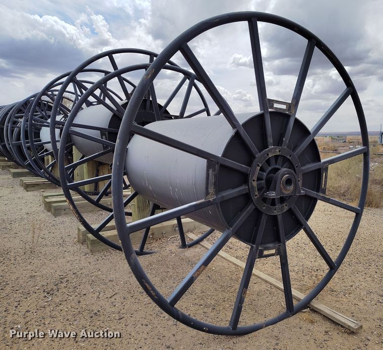 image for item EH0229 (8) spools of poly pipe