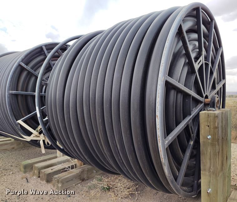 image for item EH0229 (8) spools of poly pipe