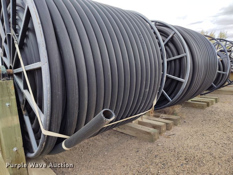 image for item EH0229 (8) spools of poly pipe