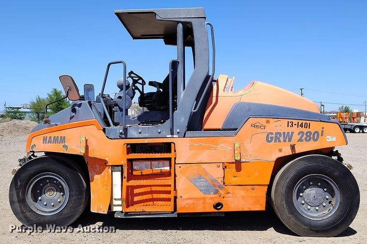 image for item EH0270 2014 Hamm GRW 280i-30 pneumatic roller