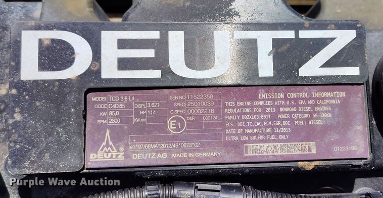 image for item EH0270 2014 Hamm GRW 280i-30 pneumatic roller