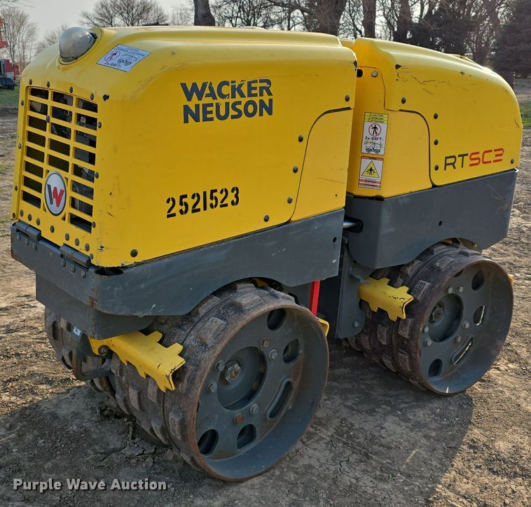 image for item EH8789 2018 Wacker Neuson RTSC3 trench compactor