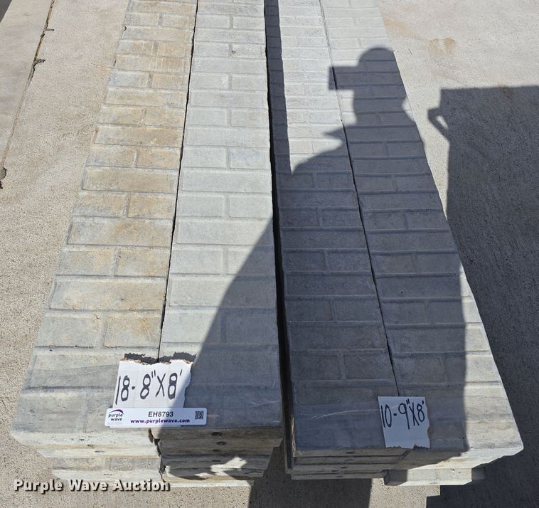 image for item EH8793 (28) concrete wall forms