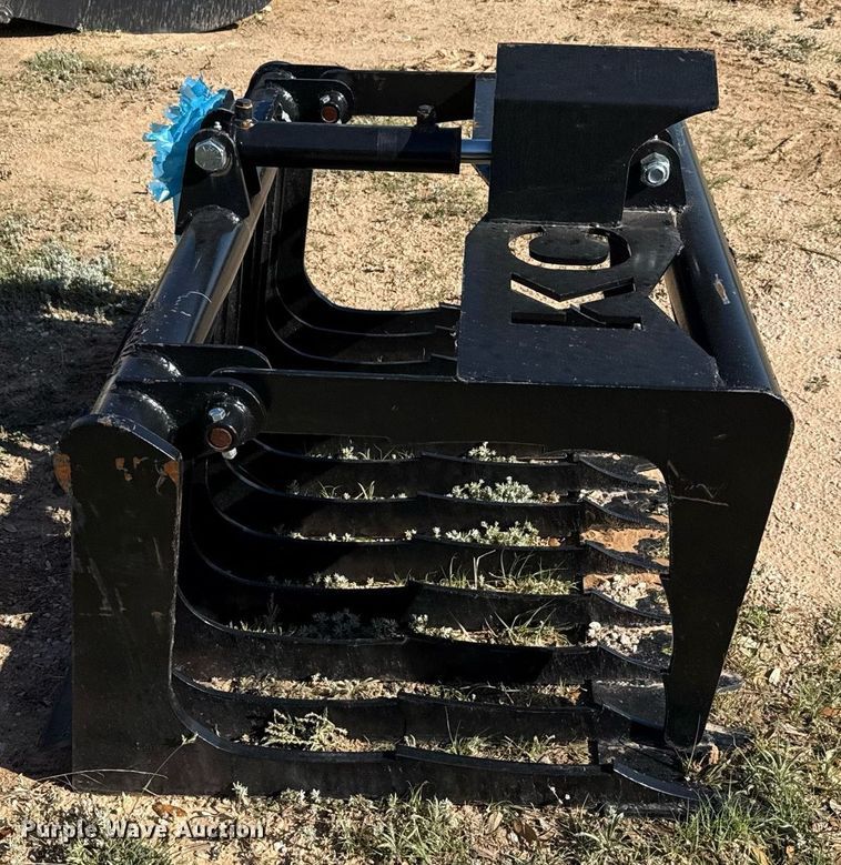image for item EJ3611 KC skid steer rock grapple bucket