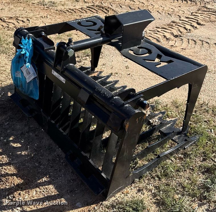 image for item EJ3611 KC skid steer rock grapple bucket