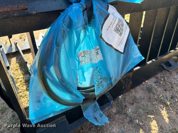 image for item EJ3611 KC skid steer rock grapple bucket