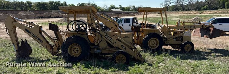 image for item EJ3615 (2) Ford backhoes