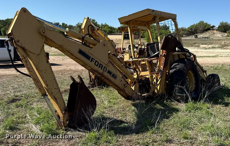 image for item EJ3615 (2) Ford backhoes